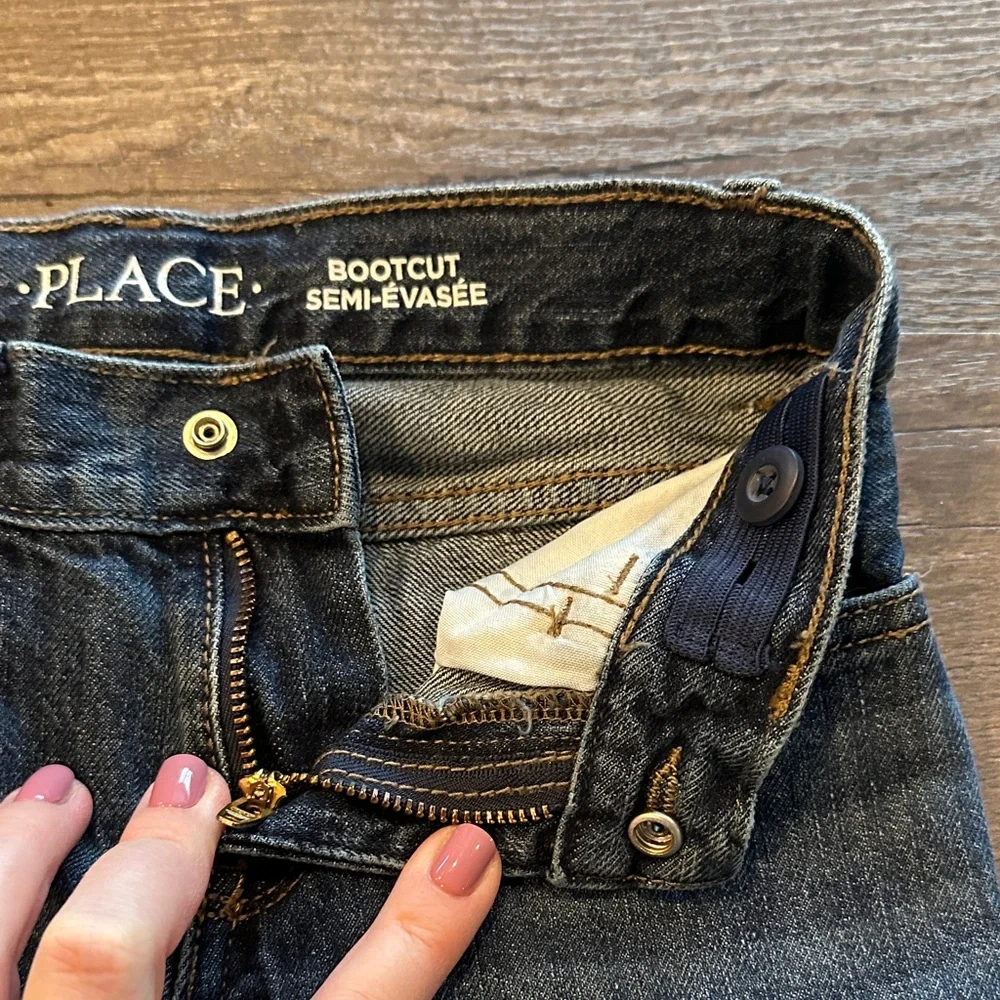 The Children’s Place Little Boy 6 Darkwash‎ Bootcut Jeans